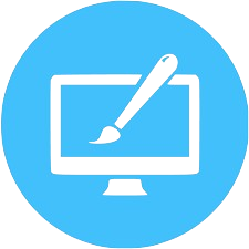 Graphic design service icon